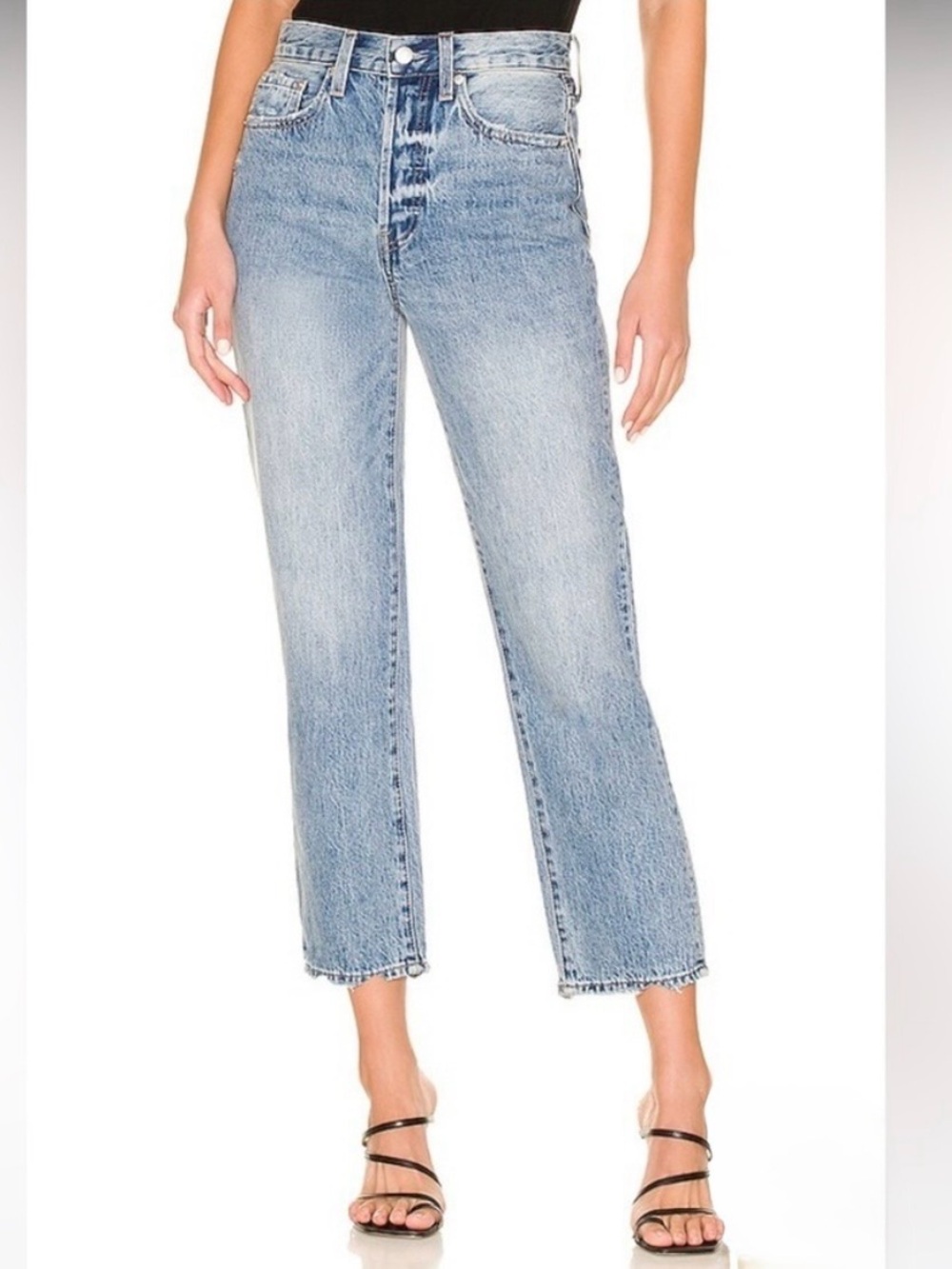 Pistola Charlie High Rise Straight Leg Jeans in Pursue size 29